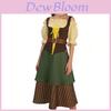European Fantasy Dirndl Dress Cosplay Costume For Stage Performances