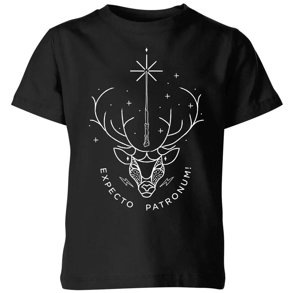 

Harry Potter Expecto Patronum Kids T-Shirt - Black - 3-4 Years 160