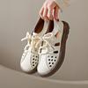Leather Women Shoes Summer Non-slip Mommy Shoes Women Flats Fashion Ladies  Sandals Woman Walking  Shoes
