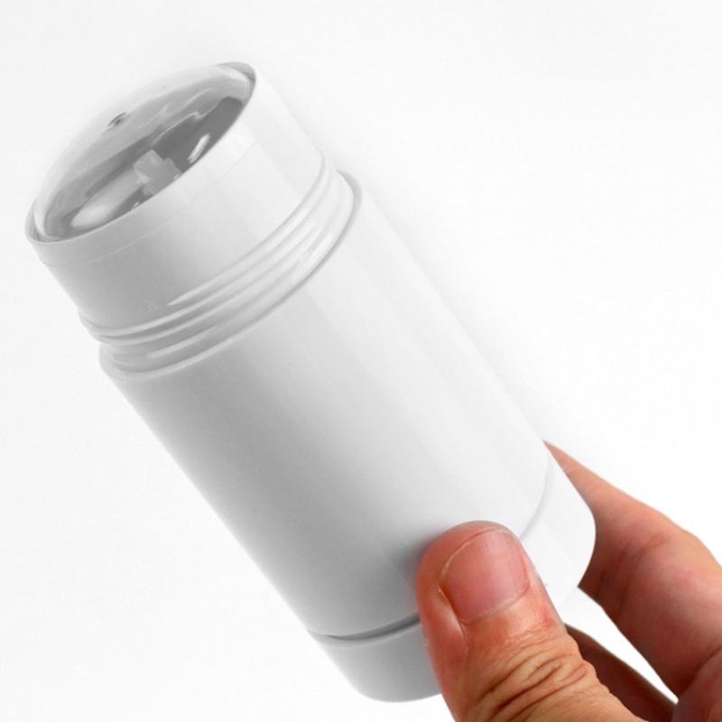 1 Pcs 40/75G Empty Balm Container Refillable Plastic Twist-Up Bottle For Diy Natural Crystal Deodorant Stick Cosmetics Tube