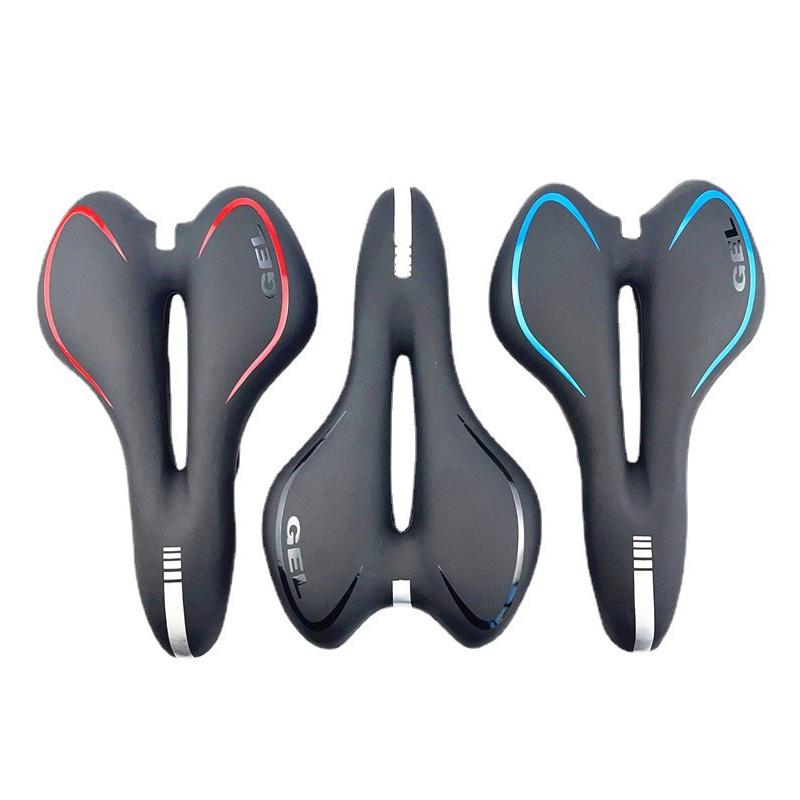 Soft Gel Bicycle Seat Breathable Hollow Mountain Bike Seat Cushion Exercise Bike Cushion For Comfortable Riding