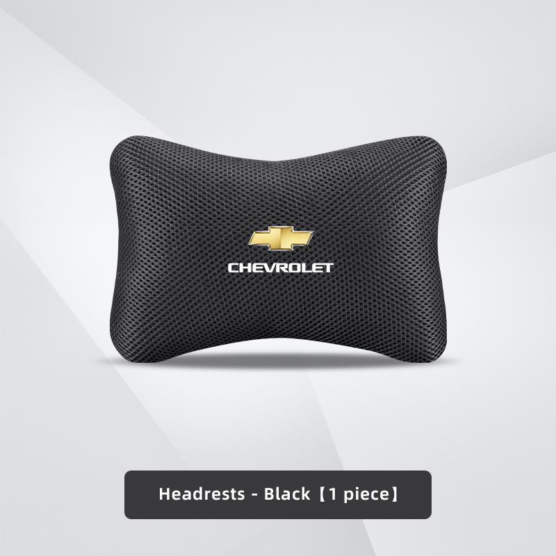 

Ice Silk Car Seat Headrest Waist Cushion Neck Pillow For Chevrolet Cruze Sonic Silverado Corvette Camaro Suburban Trailblazer