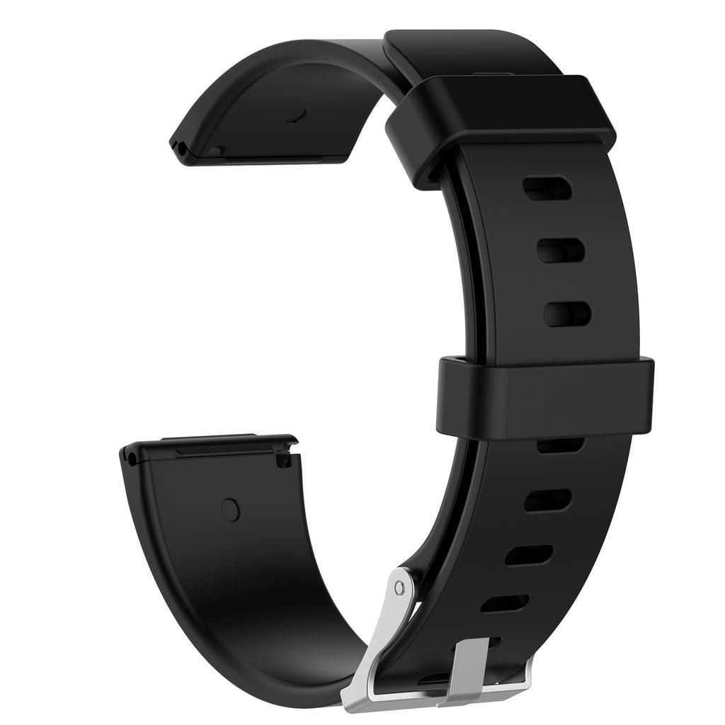 For Fitbit Versa TPE Watch Band Adjustable Sports Replacement Strap
