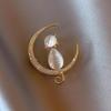 Elegant Pearl Brooch - High-End Minimalist Clothing Accessory