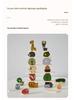 Wooden Animal Balance Stacking Blocks - Early Education Toy for Kids