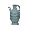 Song Dynasty Ru Kiln Blue Glaze Knife-Cut Dragon Handle Pot - Chinese Cultural Relic Antique Porcelain Imitation