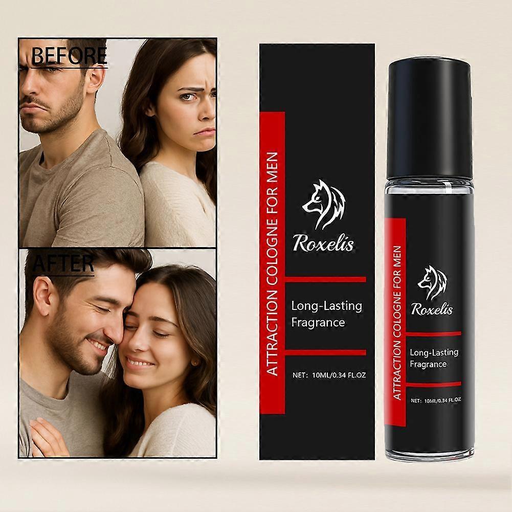 Roxelis Attraction Roll On Cologne High Pheromone For Men Fresh Scent