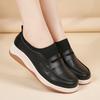 Women's loafers Sneakers Height Increase Leather Platform Casual Thick Sole Elevator Shake Shoes