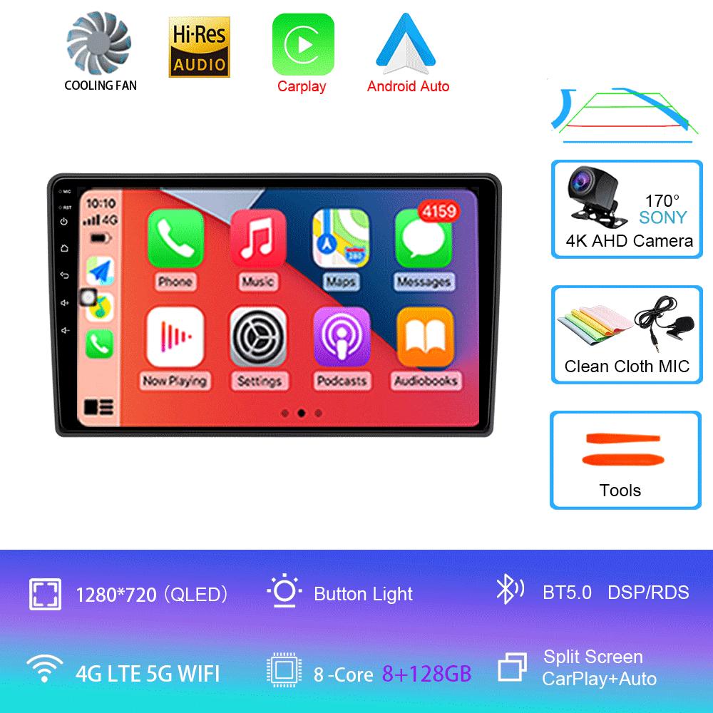 Car Radio Android14 For Volkswagen VW Golf 4 IV Jetta MK4 Classics Multimedia Player Stereo Carplay GPS Stereo 2din DVD