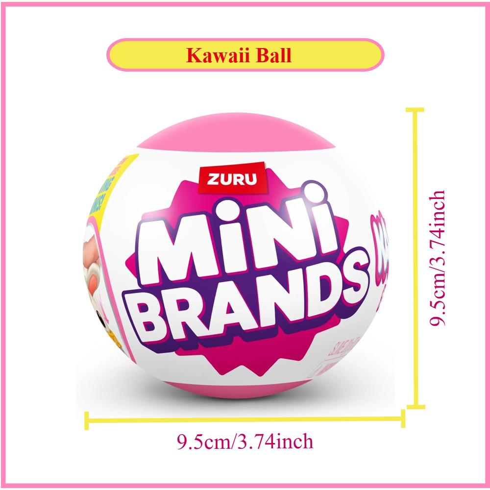 Zuru Surprise Toy Mini Toy Brands Kawai  Kawaii Food Toys Cute Mystery Random Blind Boxes Miniature Toy Original Birthday Gift