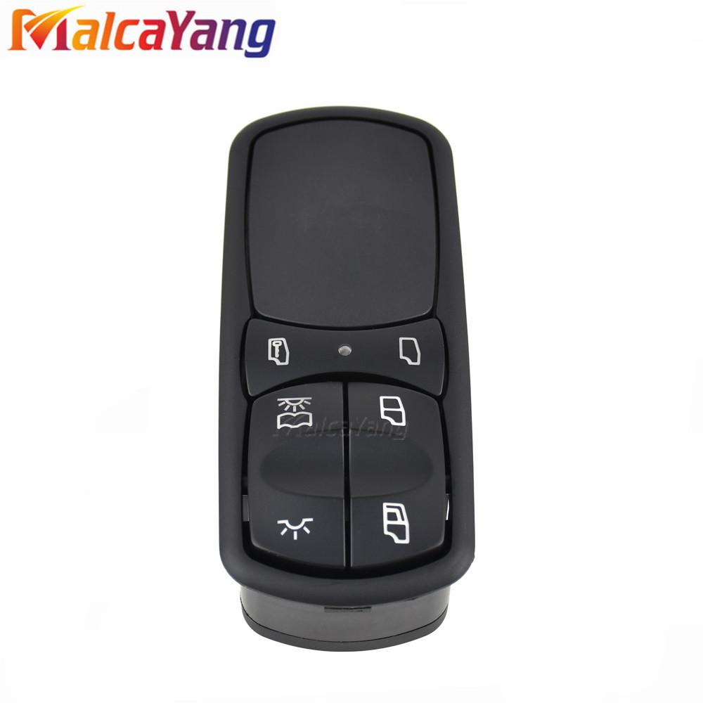 9438200097 For Mercedes Benz Actros MPII 1Pieces Brand New Power Window Lifter Control Switch Auto Replacement Parts Black A9438200197