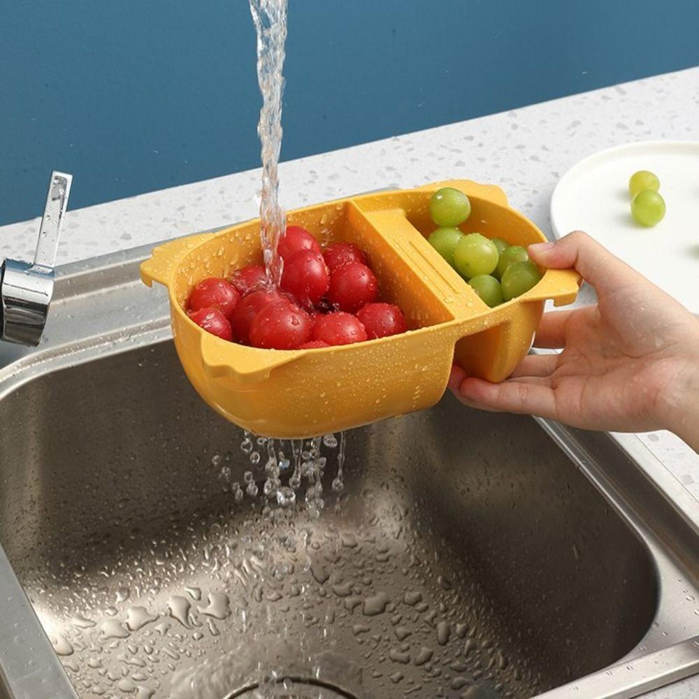 

Household Sink Colander Fruit Vegetable Kitchen Strainer New Food Colander