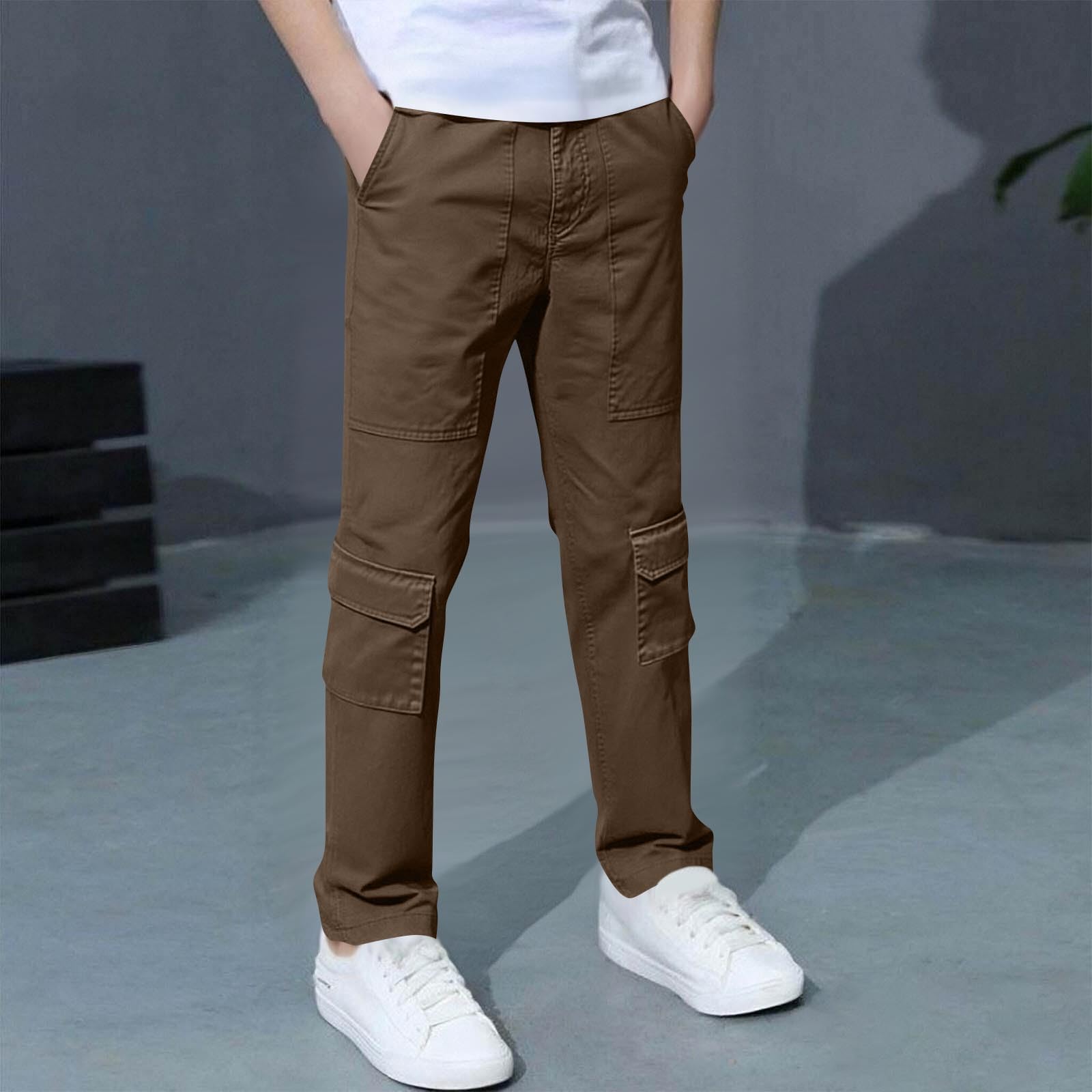 

Boys And Girls Casual Pants Fashion Sports Pants 150 червоний