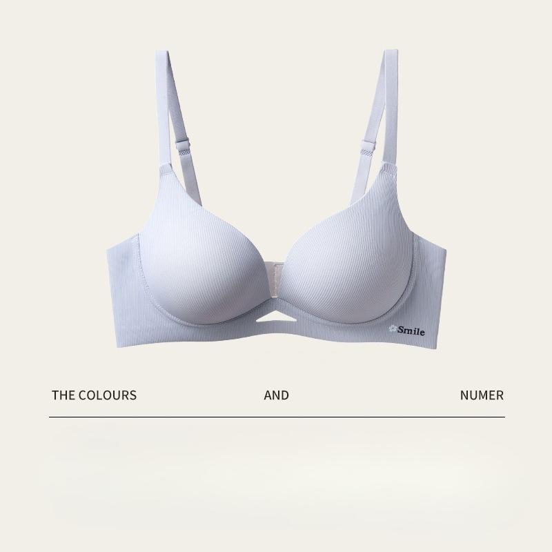 Ladies Summer New Style Small Breast Gathers No Mark Comfortable Collect Pair of Breast Prevent Droop Underwear