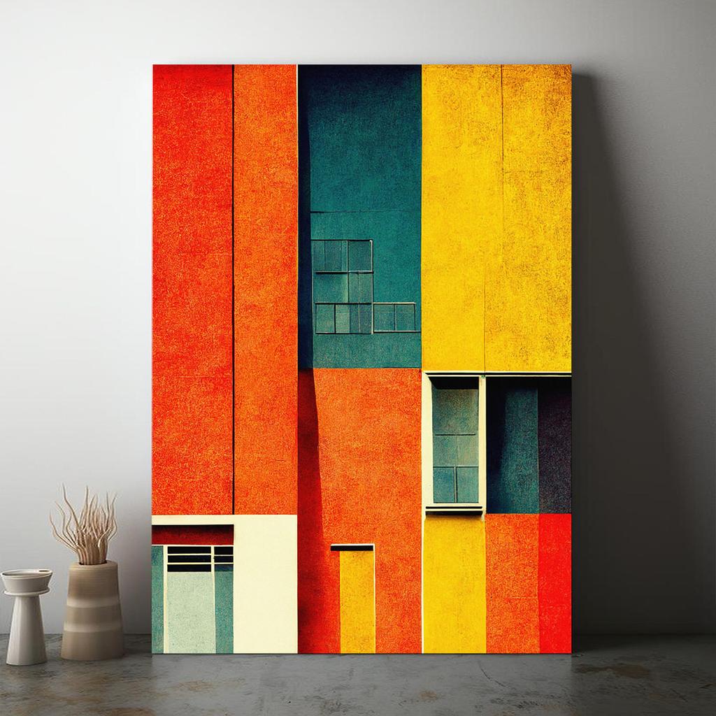 Obraz na płótnie bauhaus abstrakcja