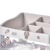Makeup Desk Organizer with Drawers Display Case Brush Holder Rack Clear Sundries Storage Box for
