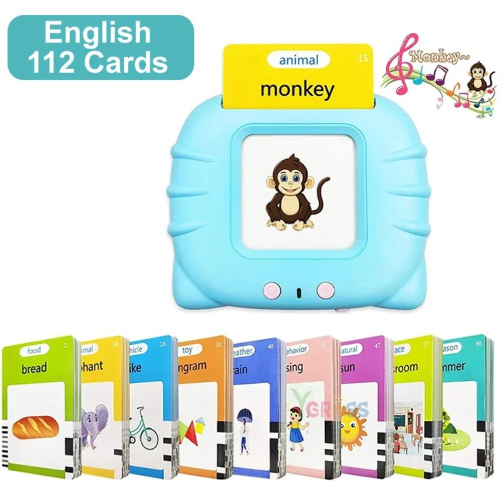 Educational Language And Literacy Learning Toys Talking Flash Cards Kids Games Audio Book Gift Russian Alphabet Spanish French