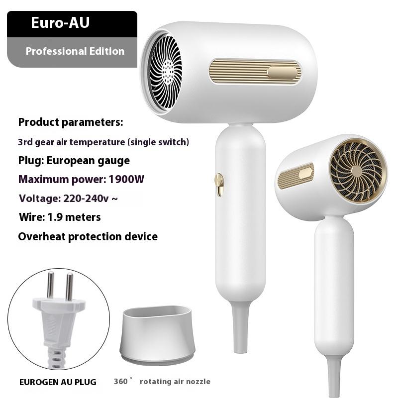 Professional Ionic Hair Dryer Powerful Quick Drying Hair Dryer Low Noise Hair Care Thermostat Portable Hair Dryers & Accessories