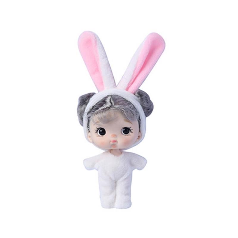 

Tiny Doll Plastic Mini Doll with Small Clothes for Girls 4 Little Doll Reborns Baby Gift Bag Decors Accessory 1