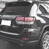 Car Tail Light Cover Decorative Stickers  For Jeep Grand Cherokee 2014-2020 Car Exterior Accessories, ABS Plastic