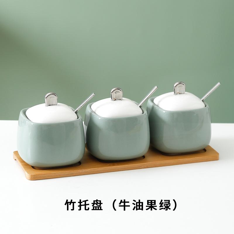 

Набір помаранчевих керамічних баночок для приправ Nordic коробка для приправ Кухонна коробка для приправ Солонка подарунок подарунок подарунок