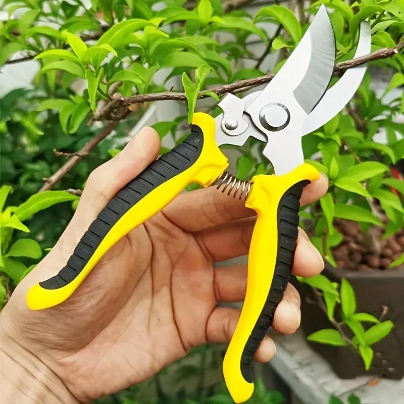 Professional Garden Scissors for Branch Trimming Fruit Tree Pruning Heavy Duty Household Gardening Shears