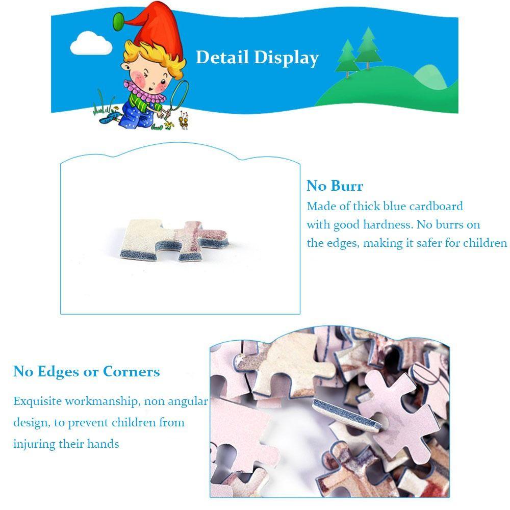 150PCS/Set Oil Painting Landscapes Jigsaw Decompression Educational Toy  for Adult Children