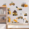 DIY Cartoon Wall Stickers Animal English Letters Astronaut Space Decals for Kids Room Nursery Living Room Decor Self Adhesive Vinyl Art