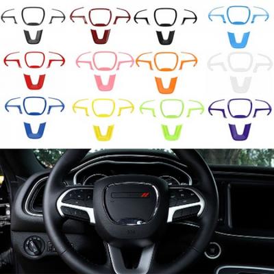 Center Console Steering Wheel Cover For Dodge Charger Challenger Durango 2015+