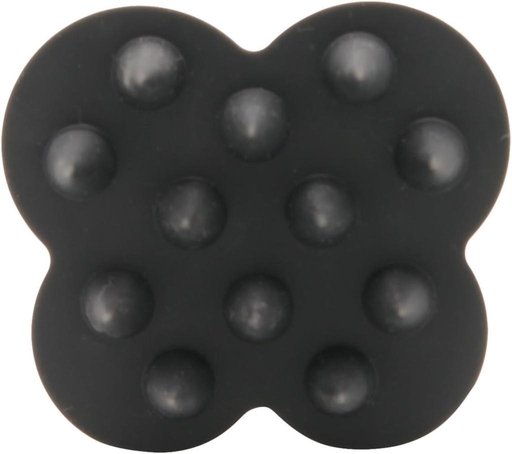 Uka Kenzan Barikata Scalp Brush for All Hair 1 Brush Types, Black, (x 1)