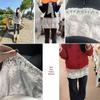 New Plus Size Lace Hip Cover Skirt: Layered Design To Prevent Exposure and Cover Buttocks