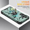 For Samsung Galaxy S25 Case PC+ TPU Anti-Drop Phone Cover with Ring Kickstand