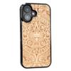 Bewood Wooden Case for iPhone 16 Aztec Calendar Aniegre