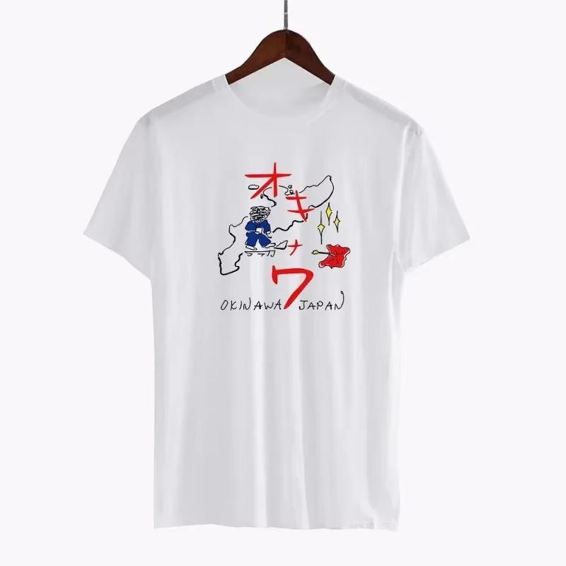 

Unisex 90s Quentin Tarantino Movie Fashion Tee Shirt Kill Bill Okinawa Graphic Cotton T-Shirt Japanese Style Kawaii Grunge Top 4XL