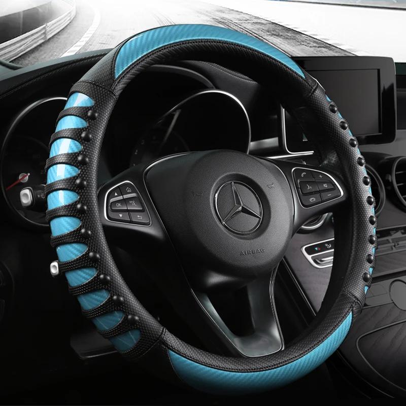 Micro Fiber Leather Steering Wheel Cover for Mercedes B-Class W245 W246 W242 W247 B-Klasse B180 B200 B250 B250E Car Accessories
