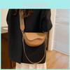 Minimalist Pu Saddle Bag For Women With Crossbody Strap For Daily Use