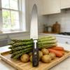 7 Inch Santoku Knife S301 Powder Steel Blade Wood Handle Chef Slicing Vegetables Cleaver Meat Handmade Forged Kitchen Knives