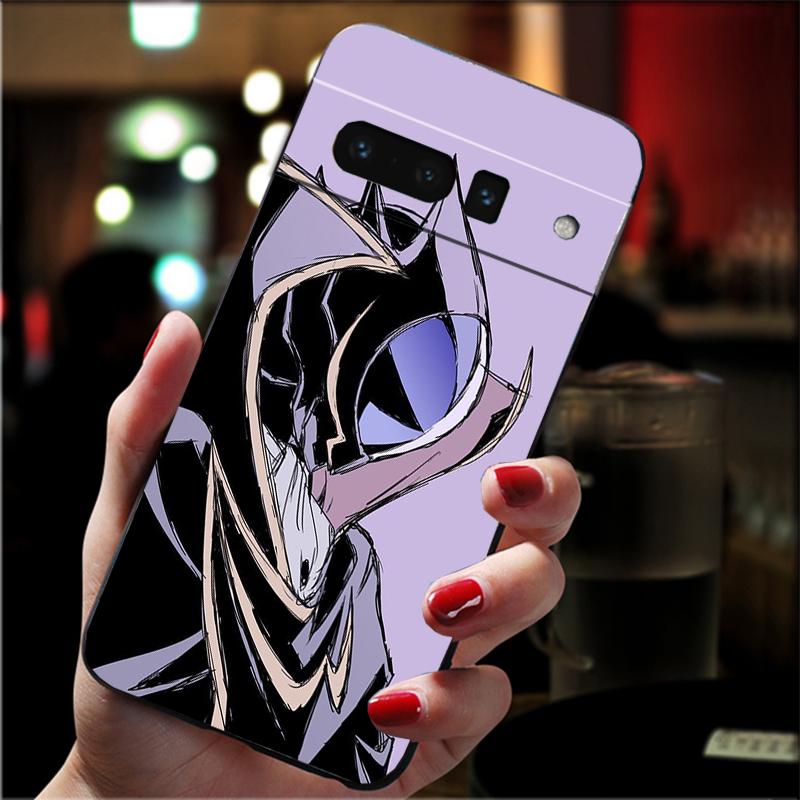 For Google Pixel 10 9 Pro XL Silicone Phone Soft Case For Google Pixel 9A 8A 7A 6A 5 Cover Shell Code Geass Cc Lelouch