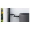 Récupérateur d'eau de pluie - CELLFAST - BRYZA 90 mm - Graphite - PVC - Montage facile et durable