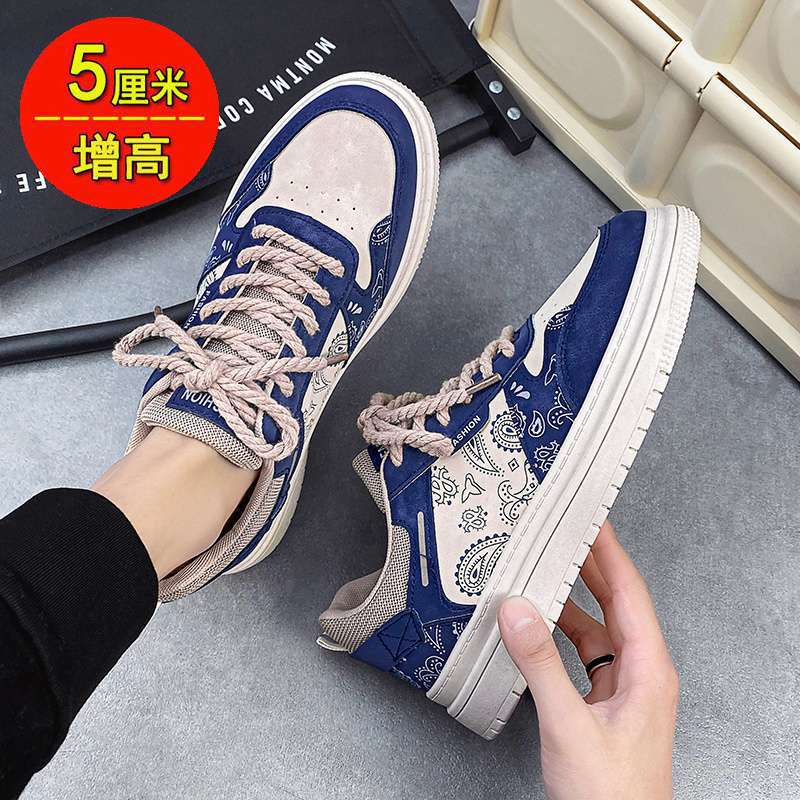 Niche design men's shoes summer 2025 new boys low-top board shoes versatile trend sports and leisure shoes men's