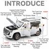 Large 1:18 Scale Range Rover Land Cruiser LC300 Toy Car Model Alloy Body Shock Absorption SUV Vehicles Models for Adults Gifts