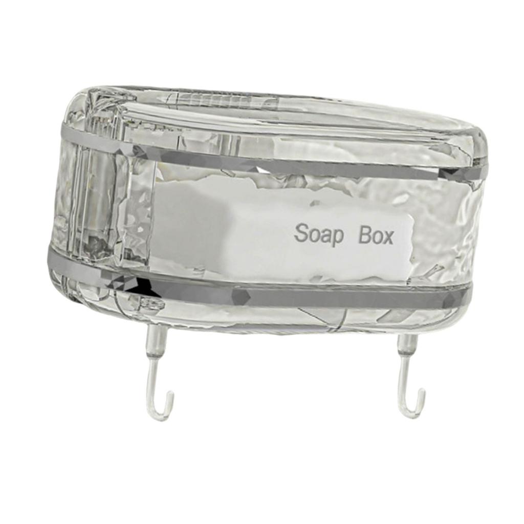 Soap Dish Strong Adhesive and Adjustment Tray Suction Cup Soap Holder for Home Decoration Essential in Kitchen or Bath