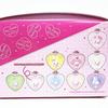 My Melody 50th Anniversary Girly Pop Heart Trading Heart Pin Badge of (Box 18)