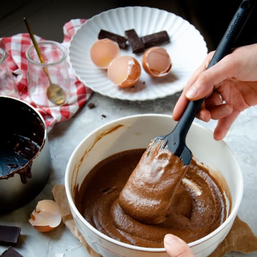 Mastrad Silicone Spatula, Black, F10200