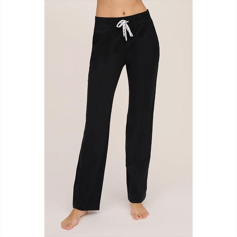 

Prepare One by Bi! Foreign Trade Original Order 90 DE * Gree Lux City Life Silm Shaping Straight-Leg Pants Black XL