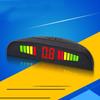 4 Parking Sensors Kit Rear Backup Radar Parktronic System Reverse Assist Distance Detection Vehicle Buzzer Alarm