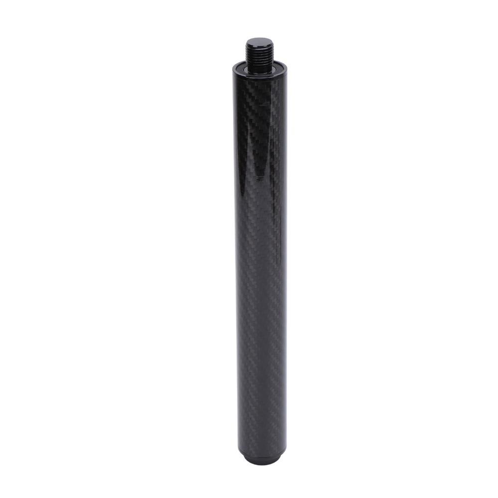Black Billiard Cue Extender Carbon Fiber Inch Carbon Fiber Pool Pool Practice чёрный