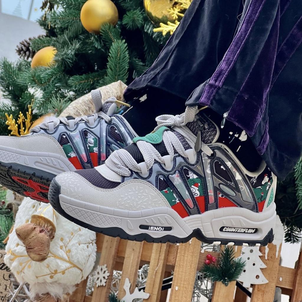 Li Ning CF Su Series Honor 2.0 Dicke Sohle Höhenerhöhend Dämpfung Rebound Vielseitige Brotschuhe Low Top Sportliche Freizeitschuhe AGCS309-4