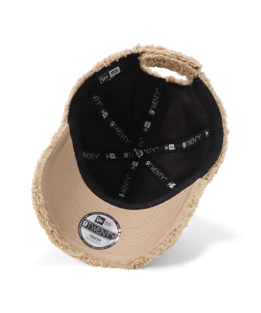 New Era Kids Cap 9TWENTY Mink Fleece Boa Camel YOUTH 52-56cm YTH 920VS MINK FLEECE SOLID CAM