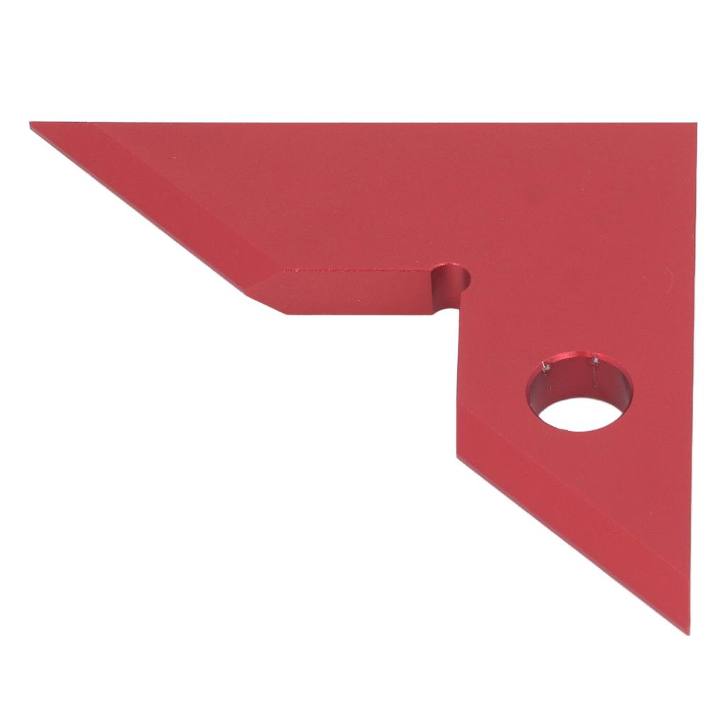 Woodworking 45 90 Degree Positioning Aluminum Alloy Triangular Ruler Saw Table Angle Measuring Tool
